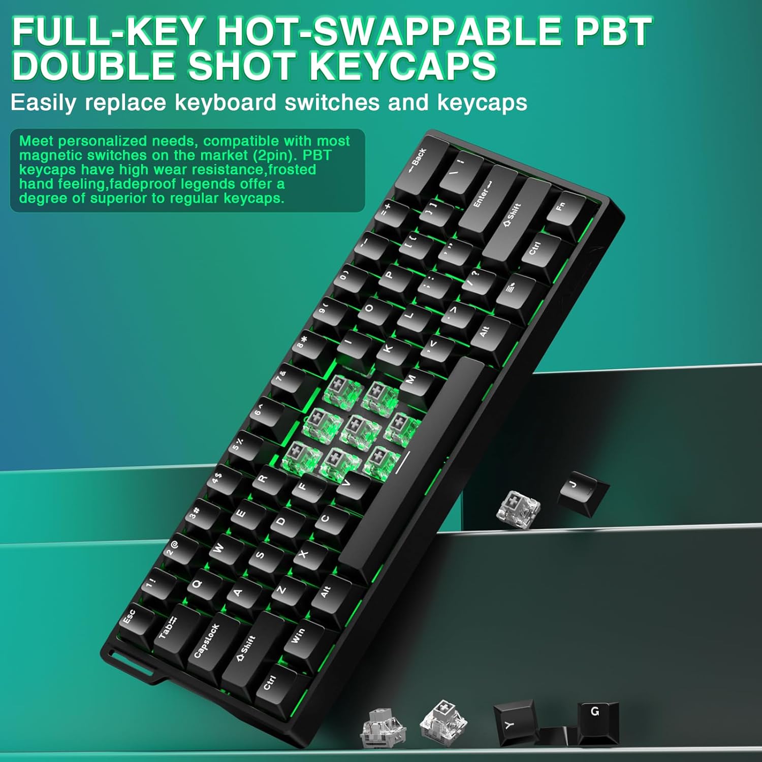 Thumbnail 5 de Aula WIN60 HE mechanical keyboard 8000Hz