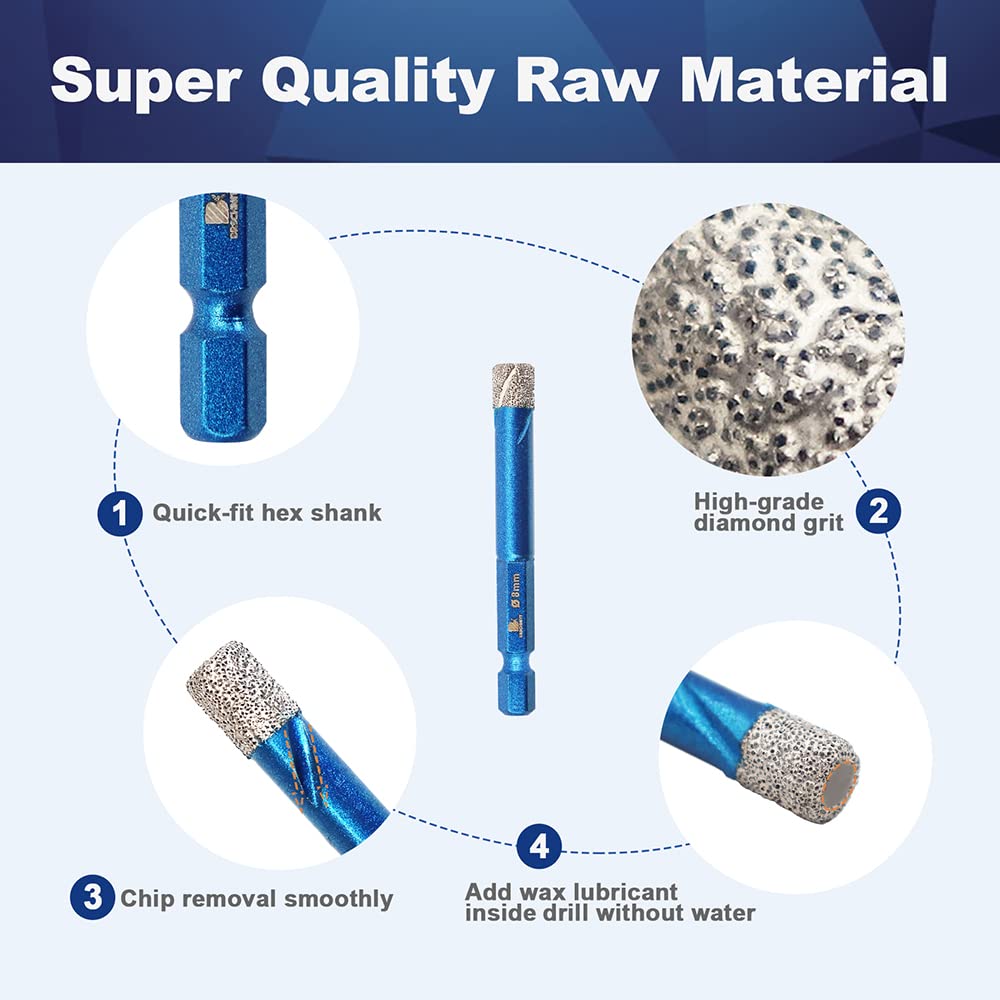 Detalle de BRSCHNITT Diamond Drill Bit, 6 mm