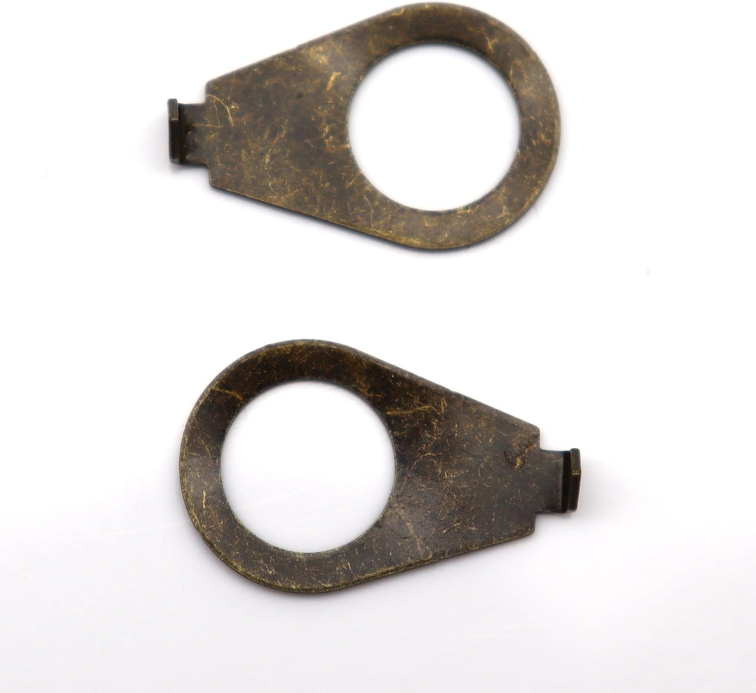 Detalle 2 de Samherome GP-001-6 Guitar Knob Pointers, Bronze Metal, for 3/8" USA CTS Pots