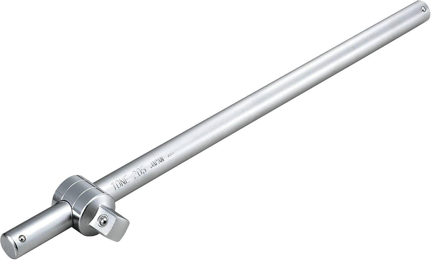 Detalle de トネ(TONE) 205 T形スライドハンドル 差込角19.0mm 全長500mm
