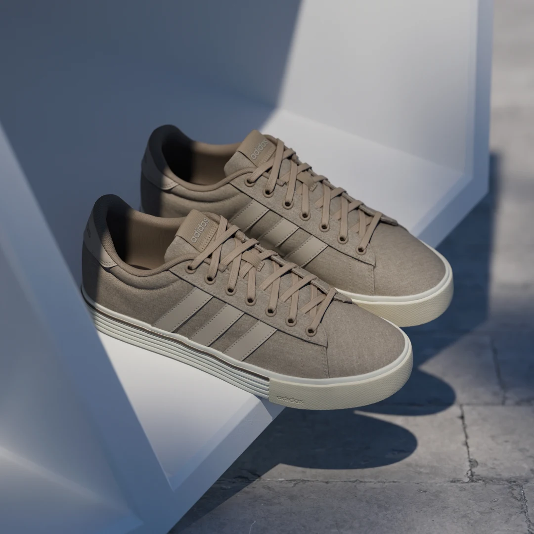 Detalle de Zapatilla Daily 4.0 de Adidas: verde casual para uso diario