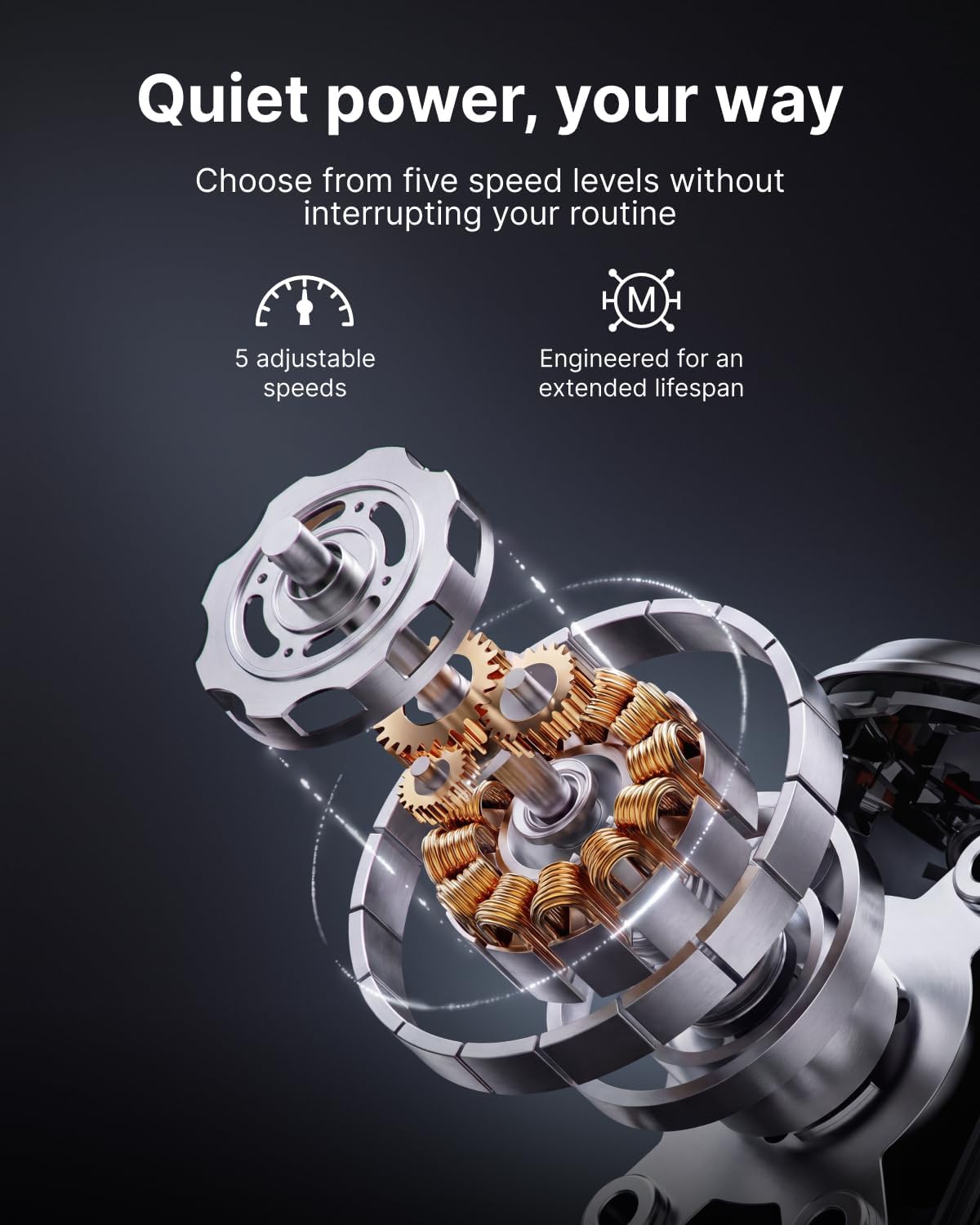 Detalle de RENPHO Active Thermacool 2 R-WMG13 Massage Gun with Heat and Cold Control