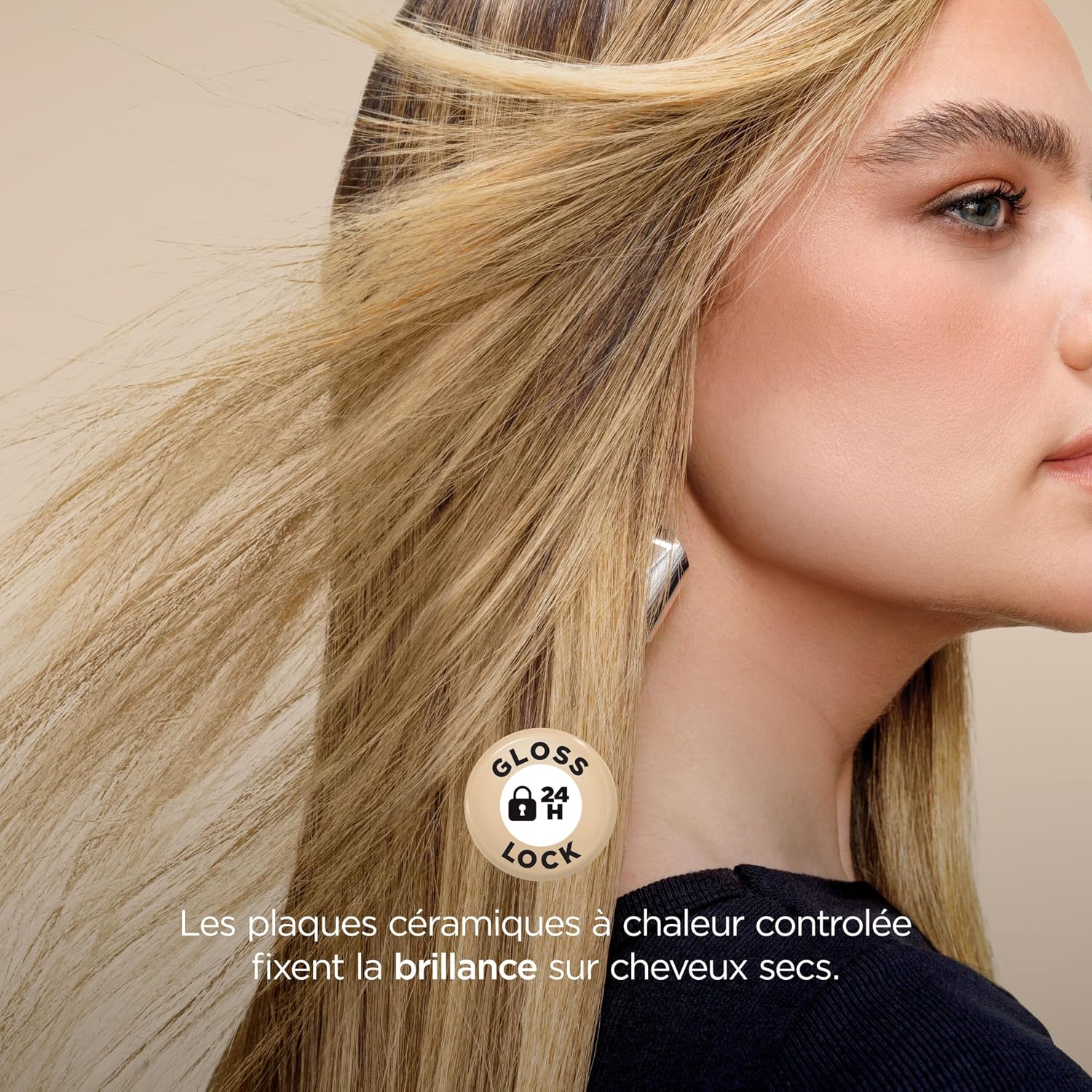 Detalle de Shark Glam Multistyler: sèche-cheveux et styling premium avec 4 accessoires pour tous types de cheveux
