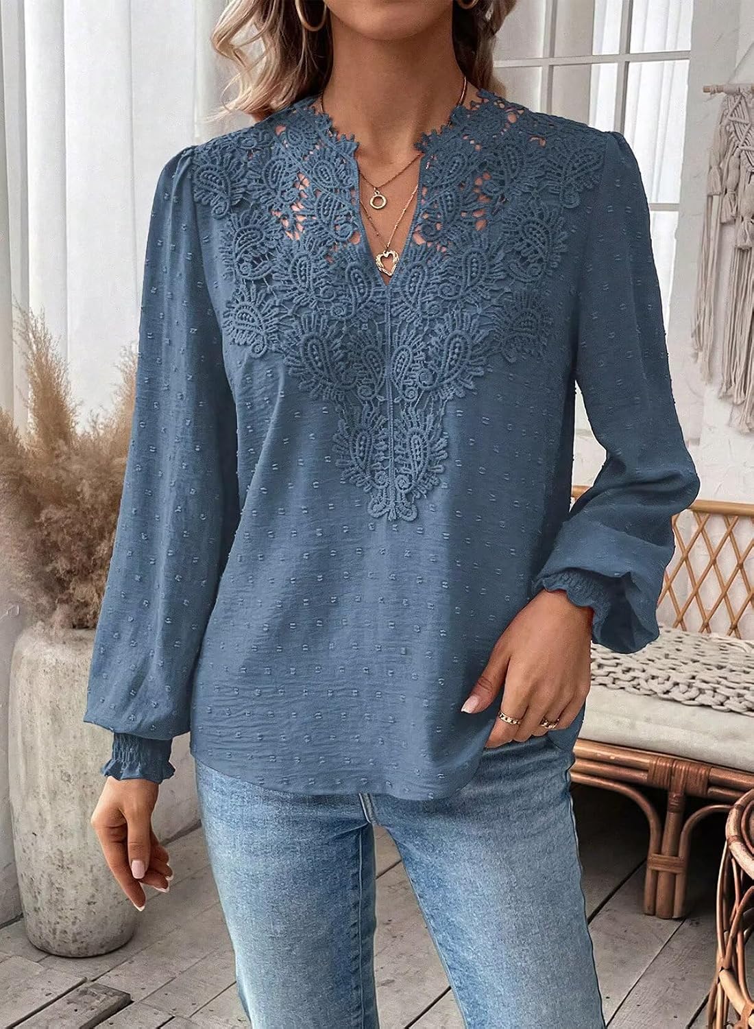 Detalle 2 de Falechay Women's Blouse, Long Sleeve