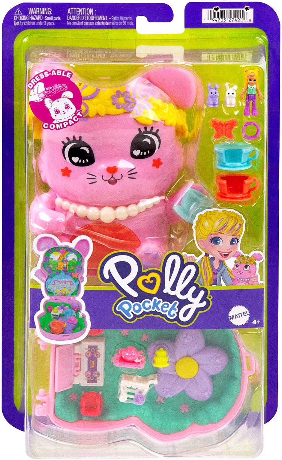Thumbnail 5 de Polly Pocket JCR40 Coniglietto Ora del Tè