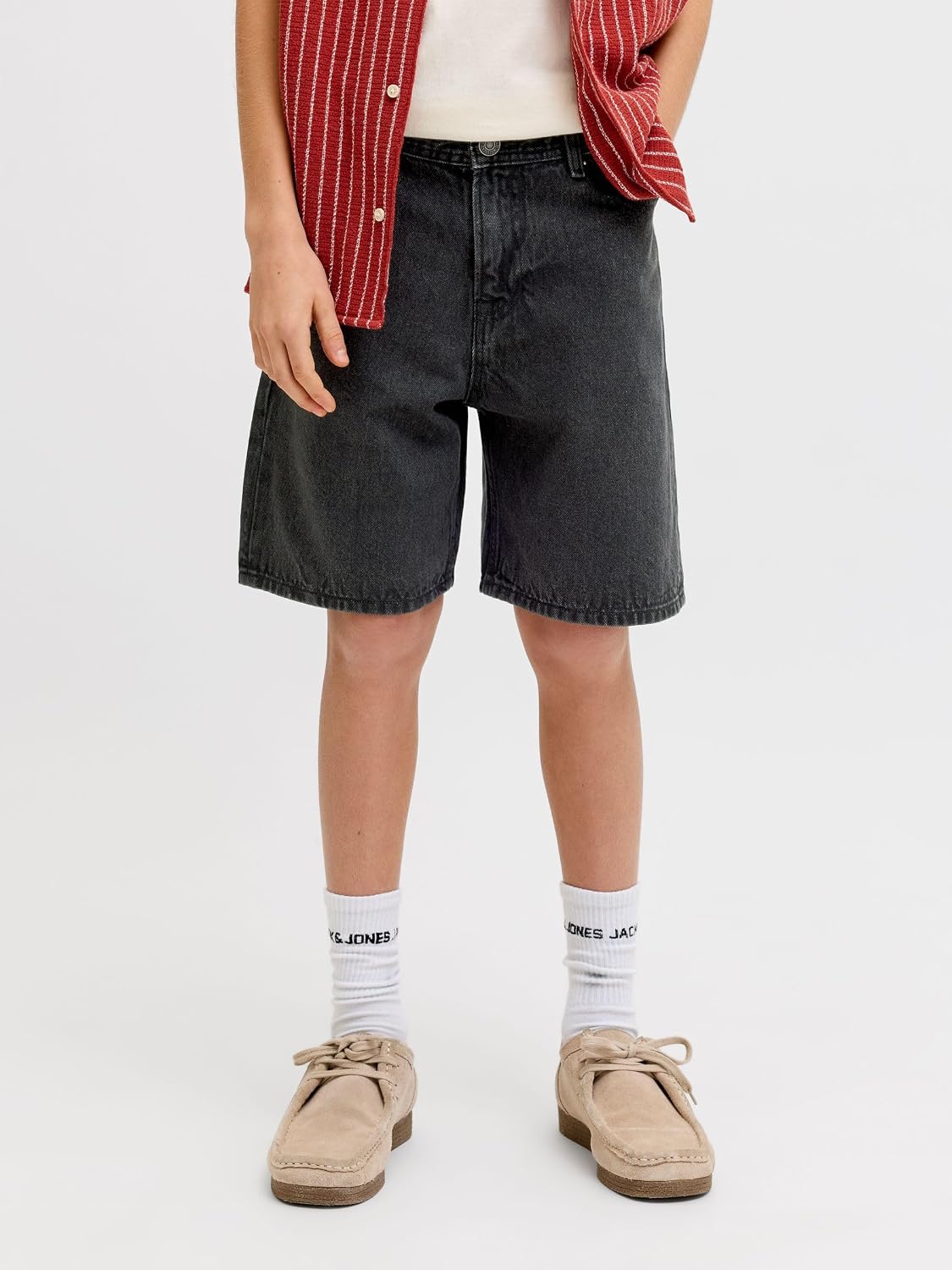 Detalle 2 de JACK & JONES Boy Jeans-Shorts Loose Fit – Junior