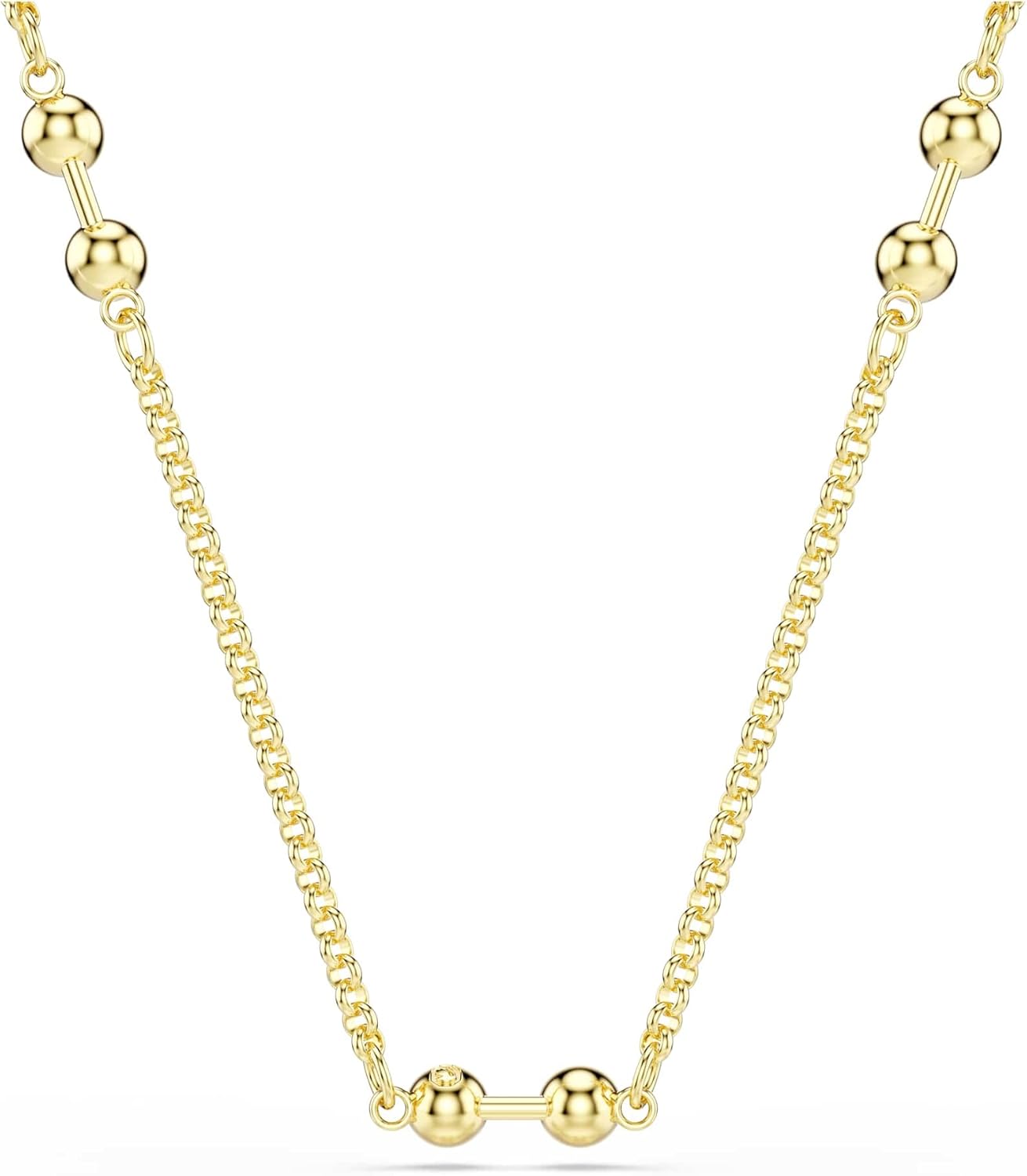 Detalle de Swarovski Remix Collection Collier, Taille ronde, Blanc — élégance intemporelle et personnalisation