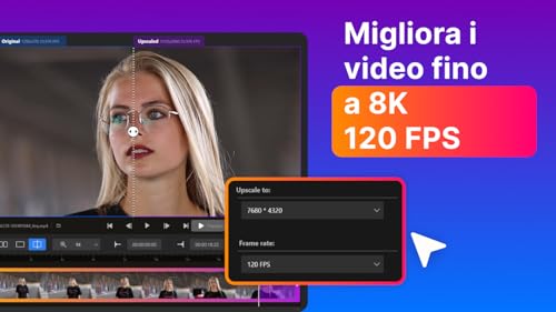 Detalle 2 de Nero AI Video Upscaler Pro 365: miglioramento video con AI fino a 4K per PC singolo