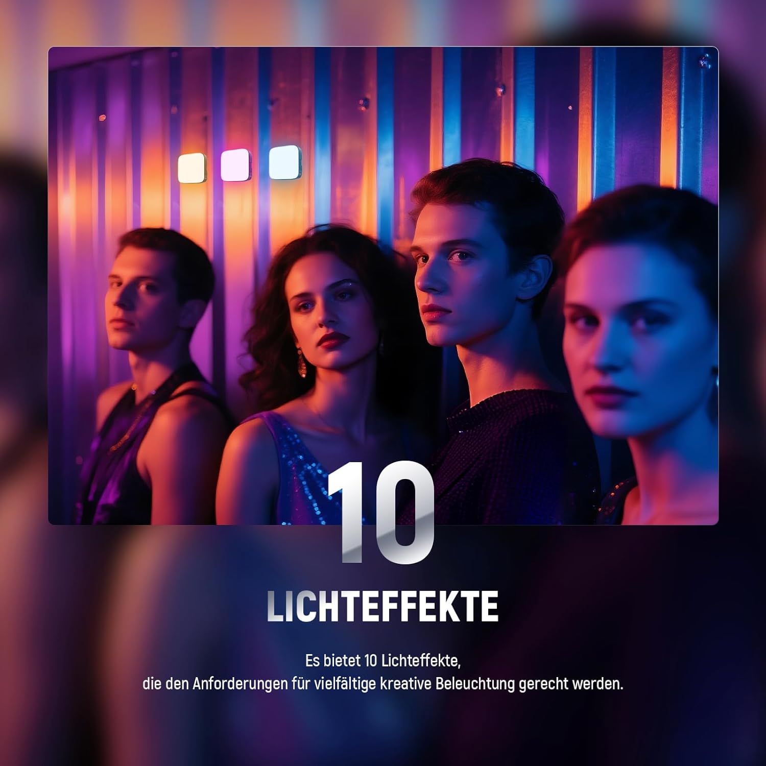 Detalle 2 de NEEWER ENTRY LEVEL VERSION RGB Videolicht – kompaktes Clip-on LED Light mit 126 LEDs