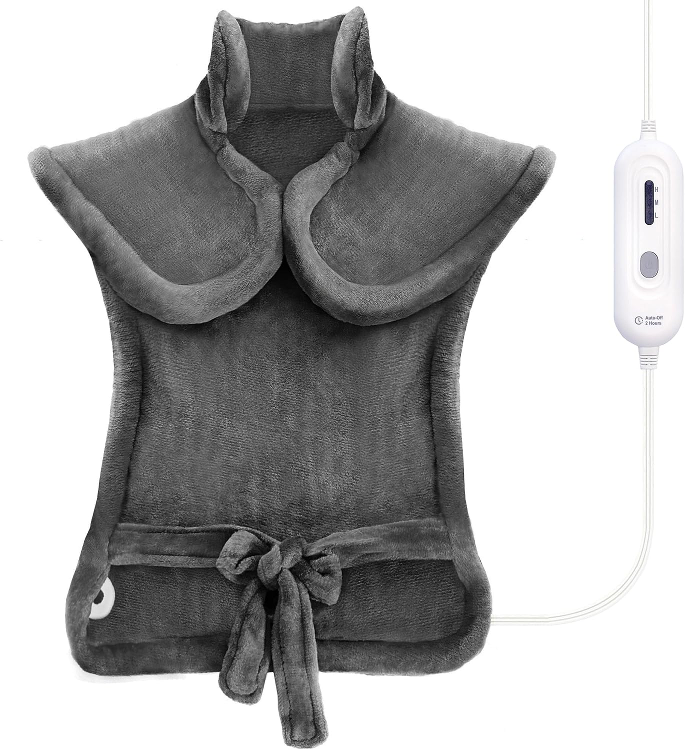 Detalle de Tefici NA-H1622D Electric Heating Pad, 24" × 33", 3 Heat Levels