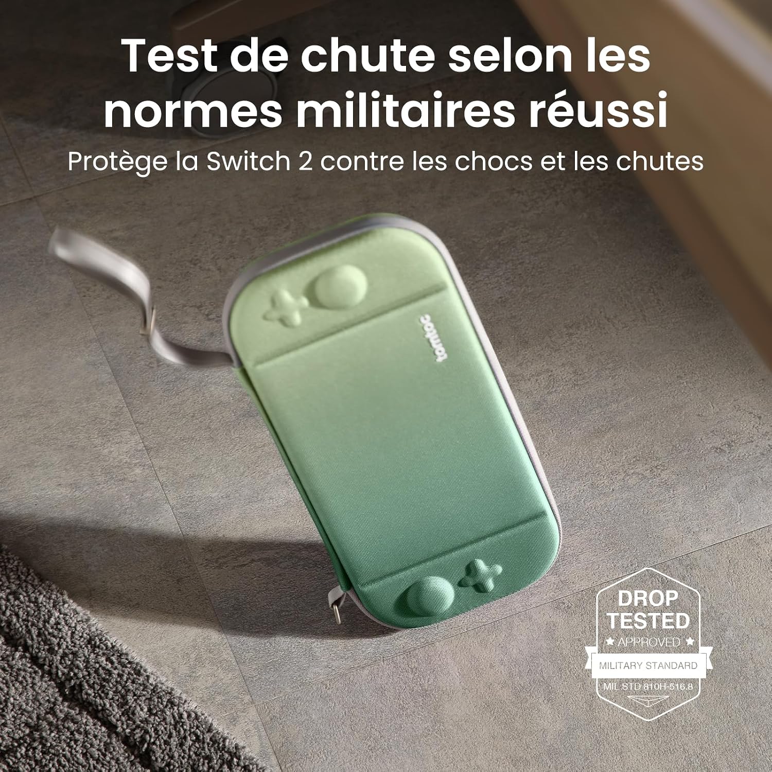 Detalle 2 de tomtoc Étui pour Nintendo Switch 2 12 jeux