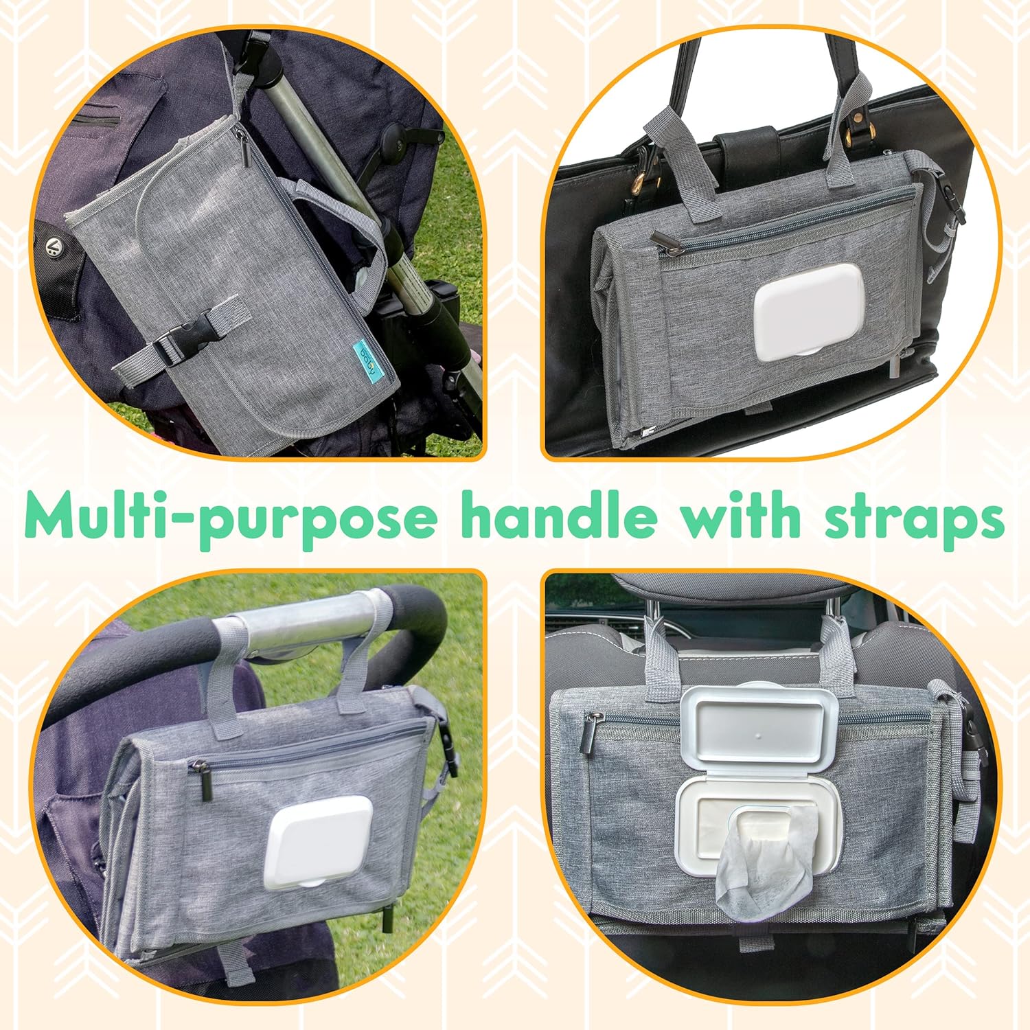 Thumbnail 2 de Kopi Baby Portable Diaper Changing Pad, Grey