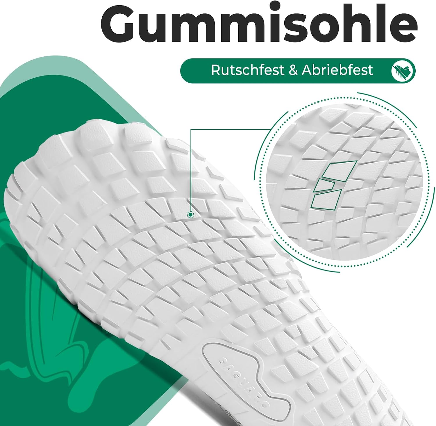 Detalle 1 de SAGUARO Knit Barfußschuhe 36 bis 48