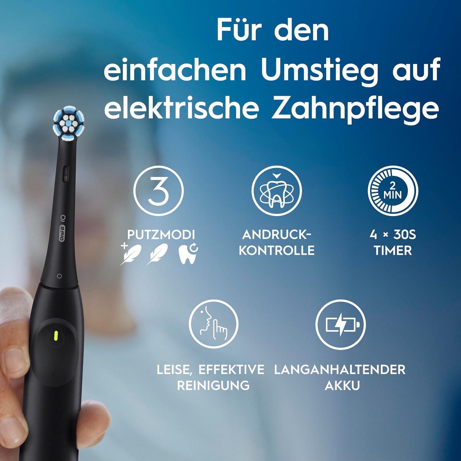Detalle 2 de Oral-B iO Series 2 Doppelpack Schwarz Pink
