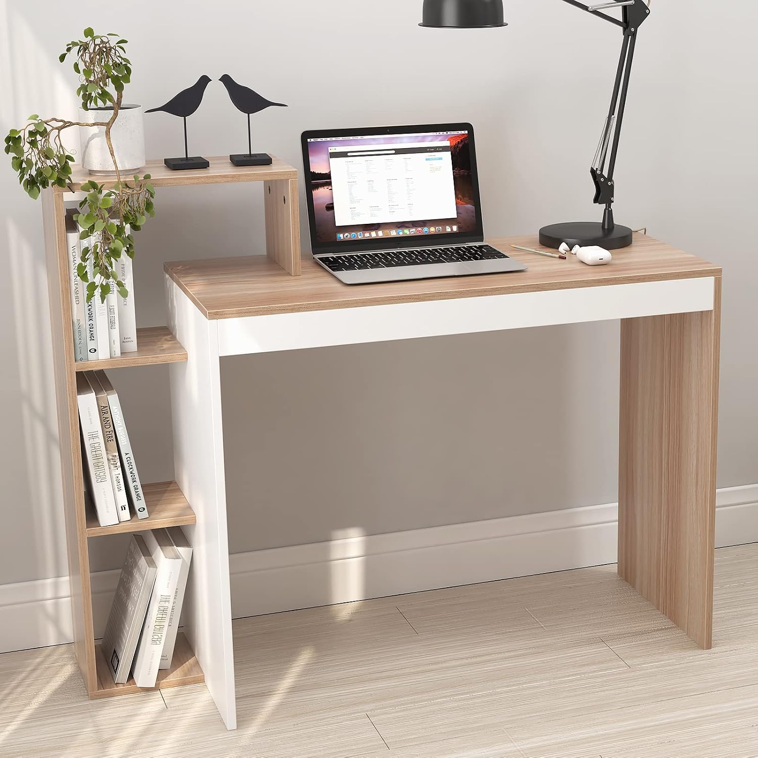 Thumbnail 3 de sogesfurniture Bureau d'ordinateur 110x40x91 cm