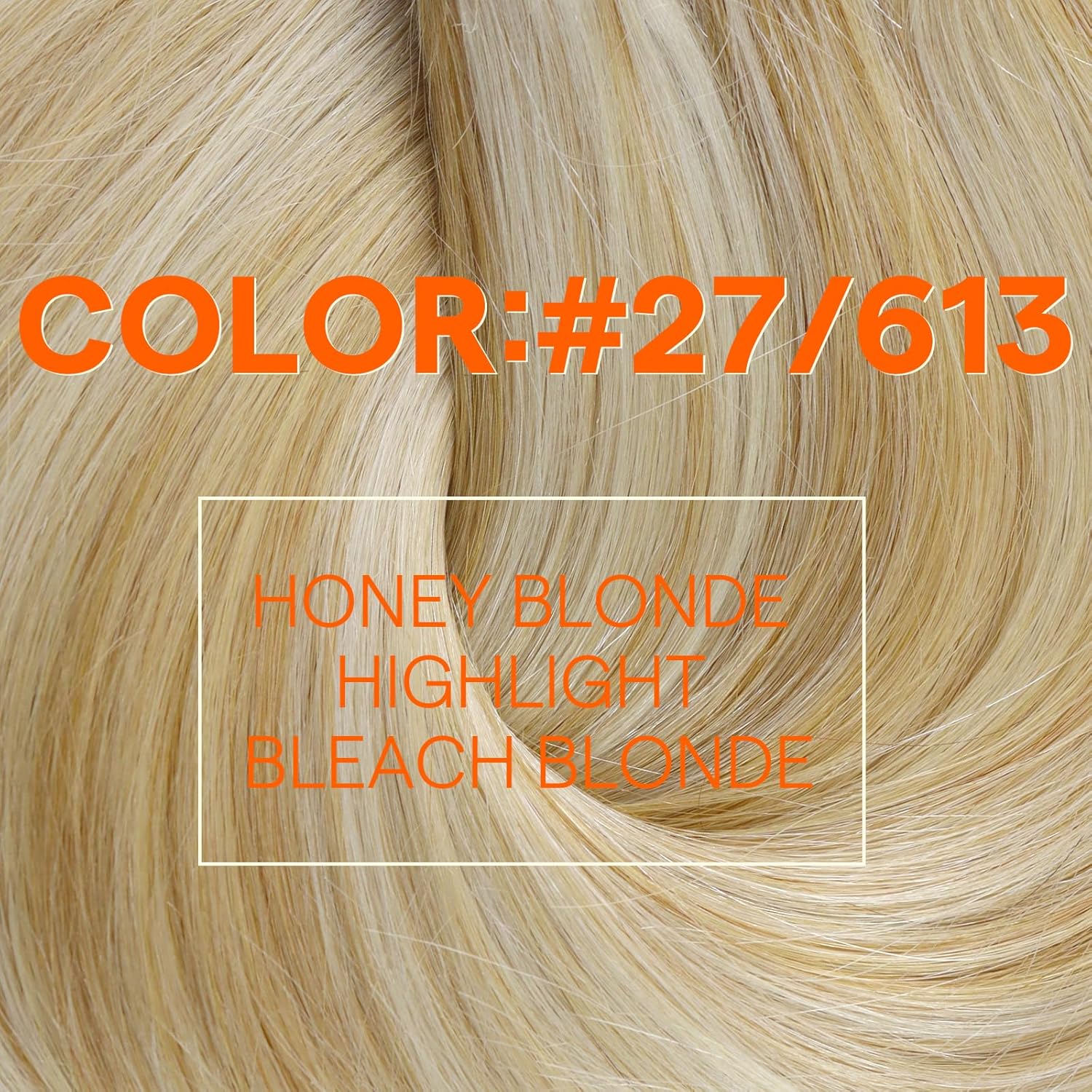Thumbnail 3 de Full Shine 20 Inch Blonde Hair Extensions (Real Human Hair Weft) – Dirty Blonde Mix Platinum Blonde