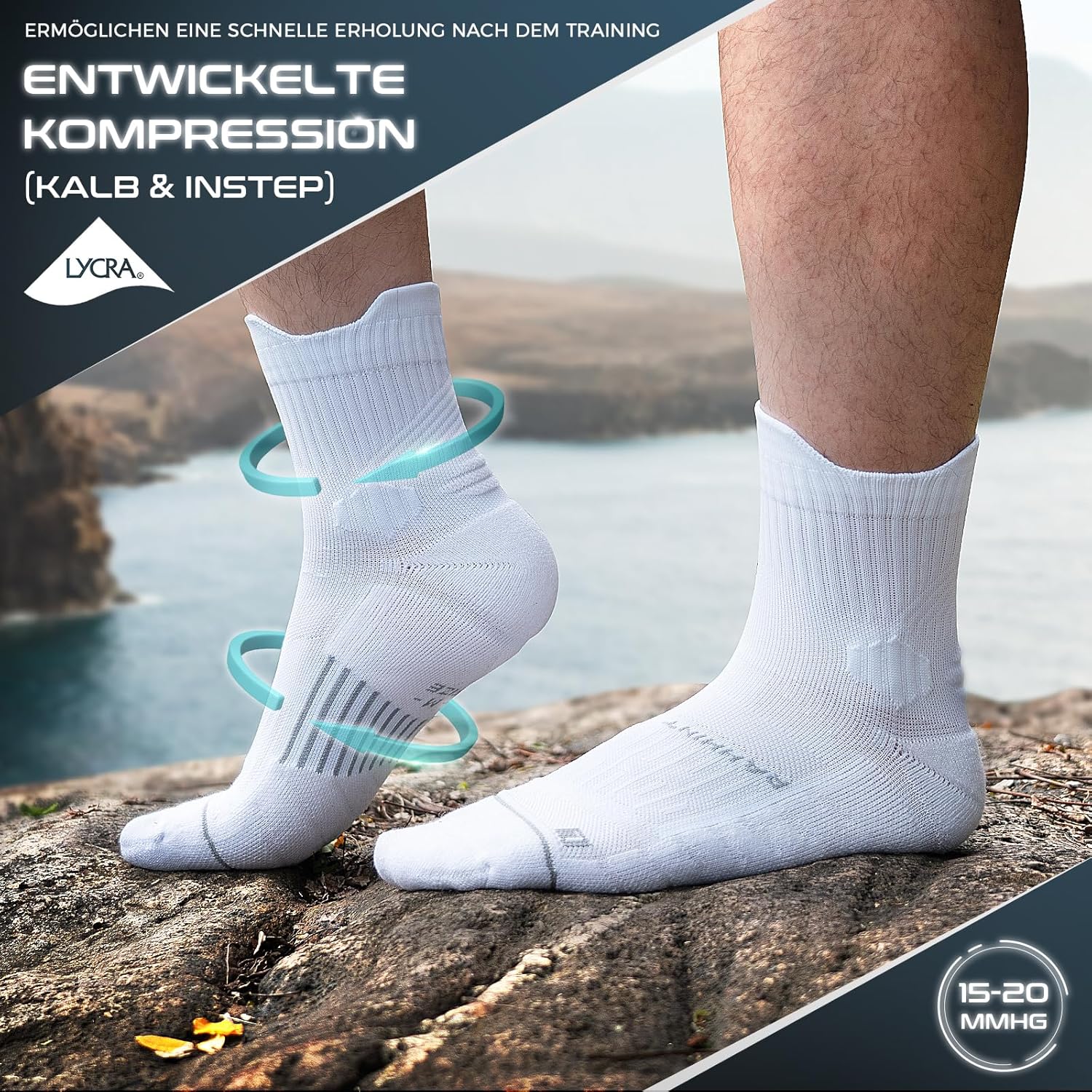 Thumbnail 2 de Rahhint Coolmax Wandersocken Sommer 3 Paar