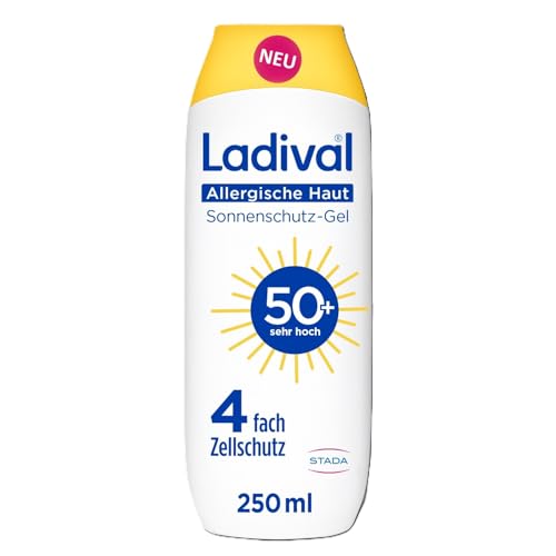 Detalle de Ladival Allergische Haut Sonnencreme LSF 50+ Gel – 250 ml für sensible Haut