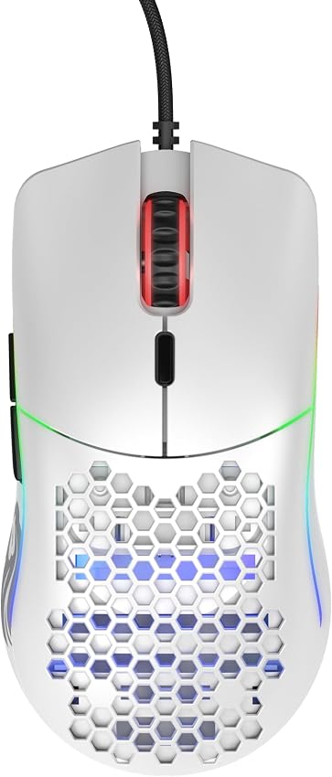 Detalle 2 de Glorious Gaming Model O - Ratón gaming superligero RGB 🕹