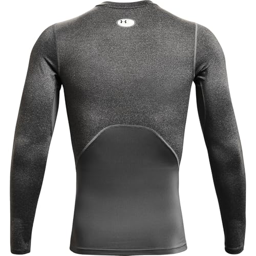 Thumbnail 3 de Under Armour Ua Hg Armour Comp LS Maglietta a maniche lunghe - Carbon Heather, Uomo
