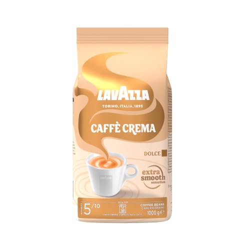 Detalle de Lavazza Caffè Crema Dolce – Arabica & Robusta Bohnen, 1 kg
