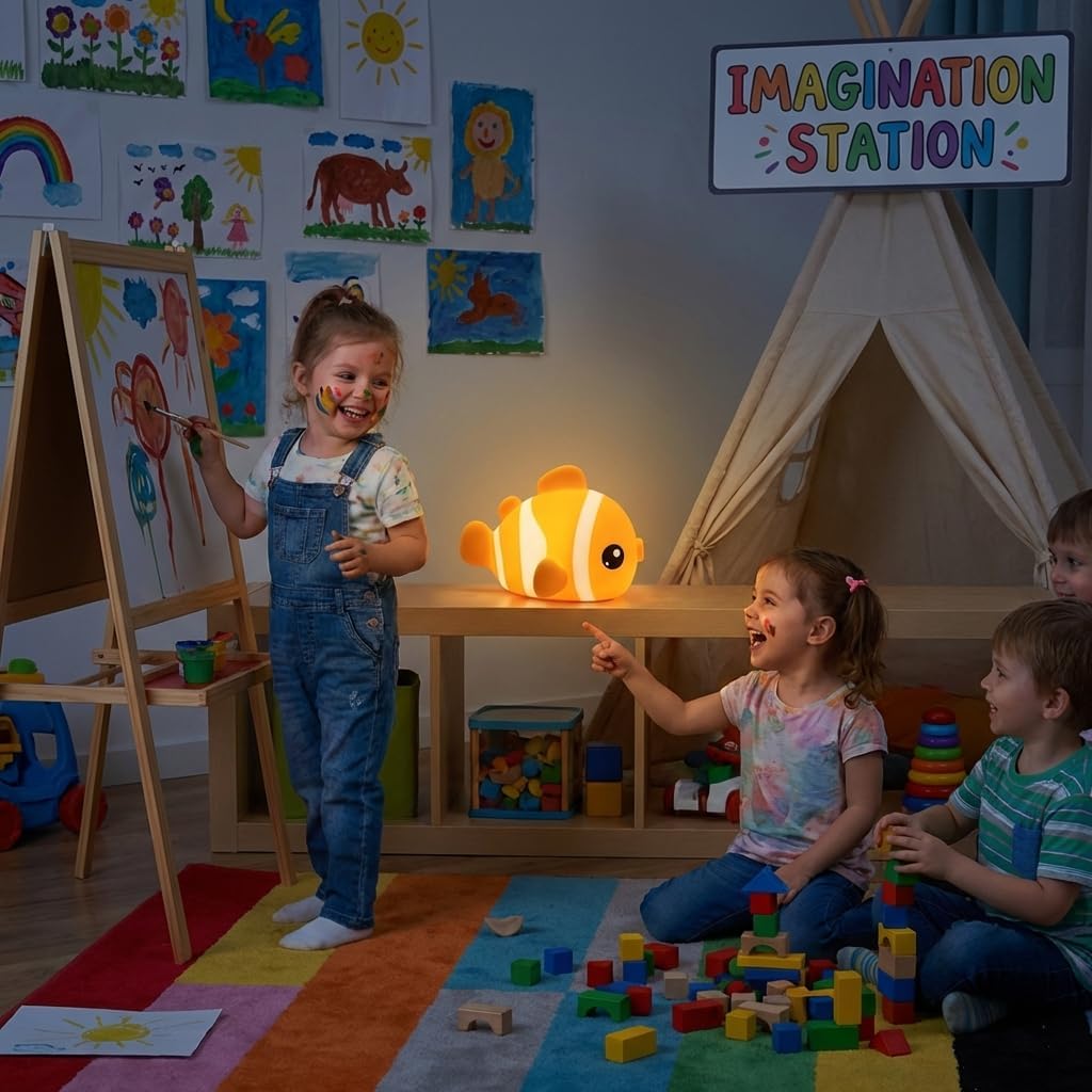 Thumbnail 2 de SAMALICAR Nachtlicht Clownfisch Dimmbar