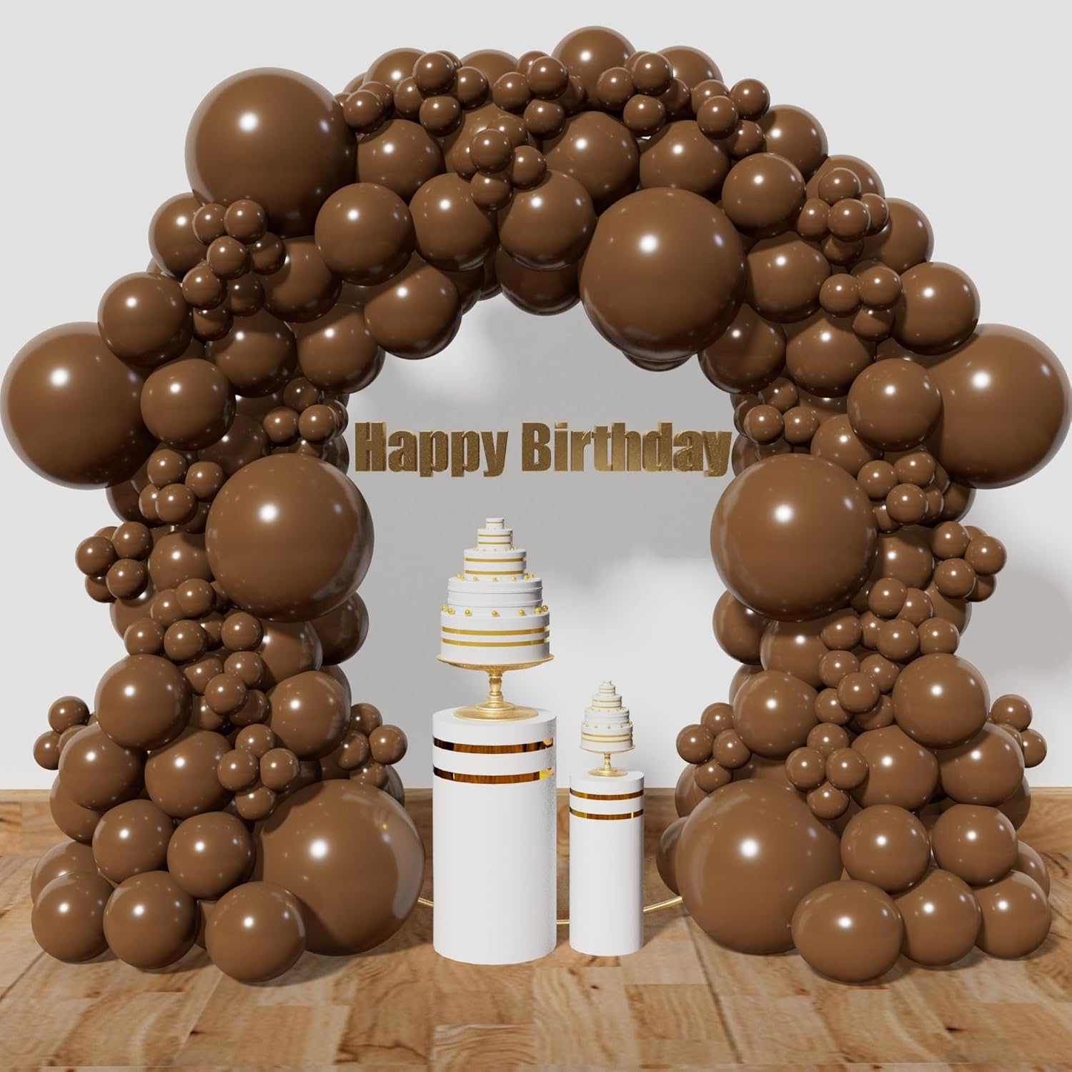 Thumbnail 6 de KAWKALSH Rainbow Balloon Arch Kit 111Pcs 🎈