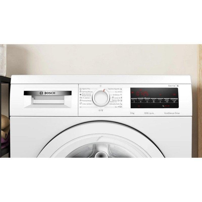 Detalle de Bosch WUU24T63ES: Lavadora de carga frontal 9 kg, silente y eficiente