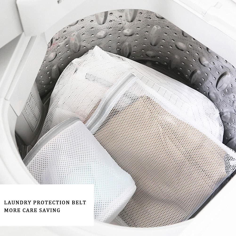 Thumbnail 5 de 4 PCS Mesh Laundry Wash Bag 60x50cm for Clothes