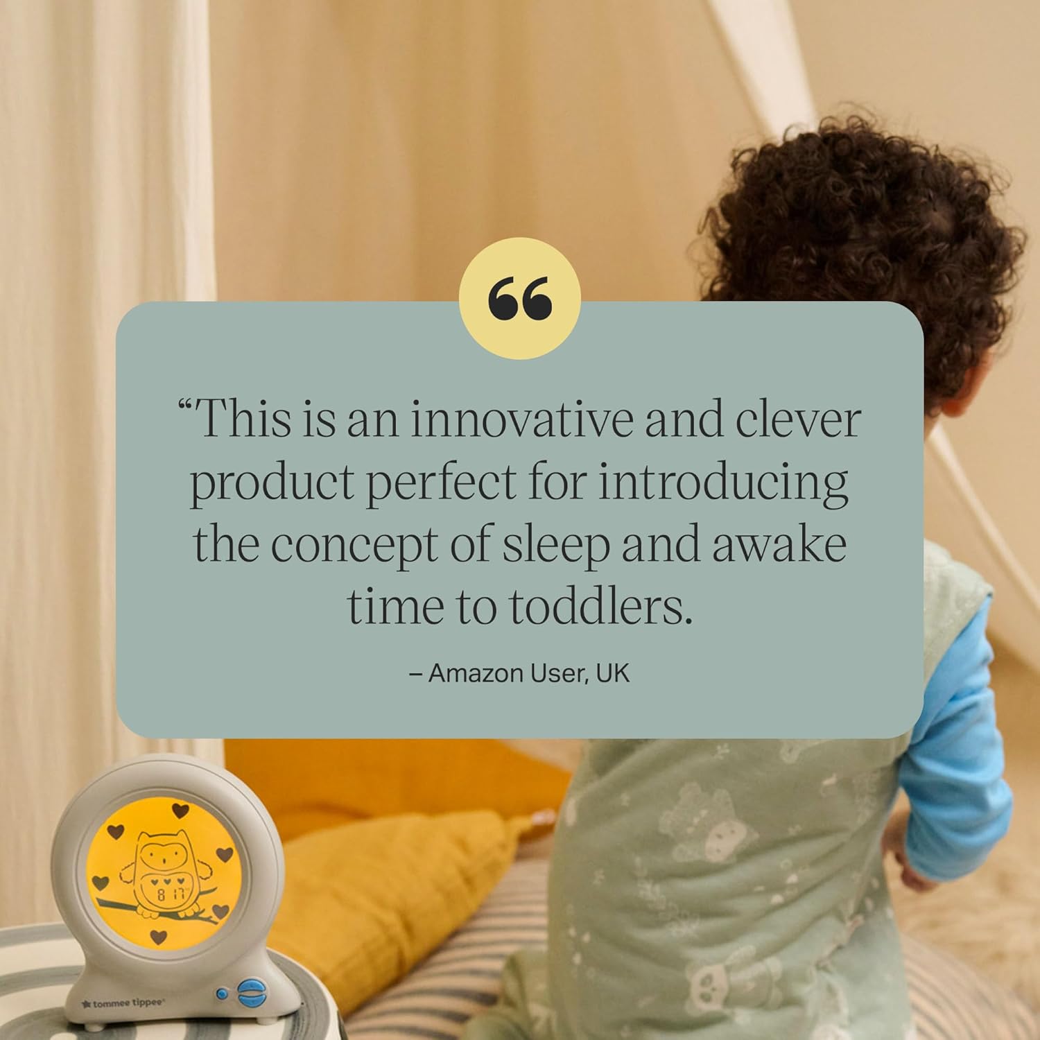 Thumbnail 6 de Tommee Tippee Groclock Sleep Trainer Clock: Colourful Timers, Nightlight and Alarm for Toddlers