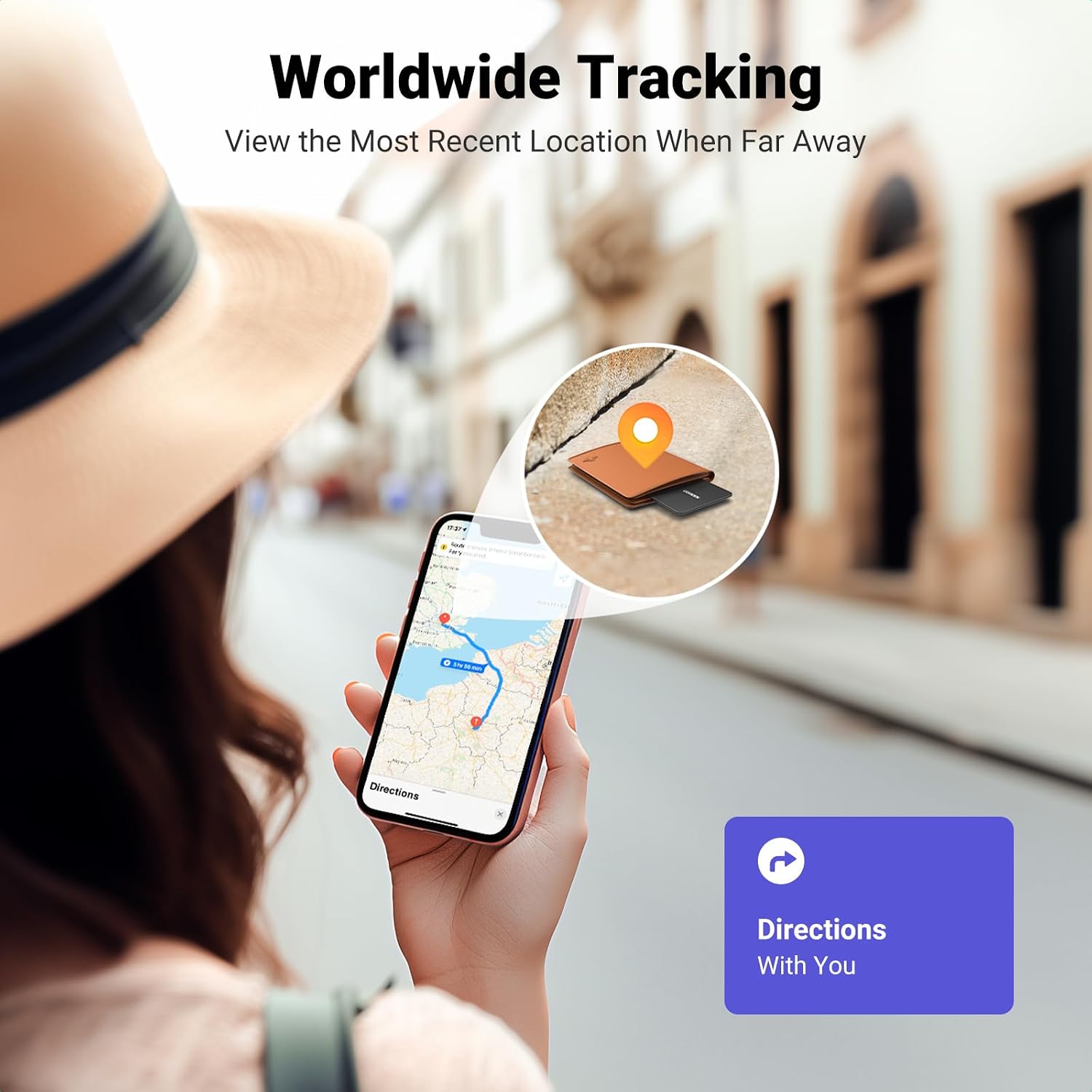 Thumbnail 3 de UGREEN FineTrack Slim Wallet Tracker Card 1yr