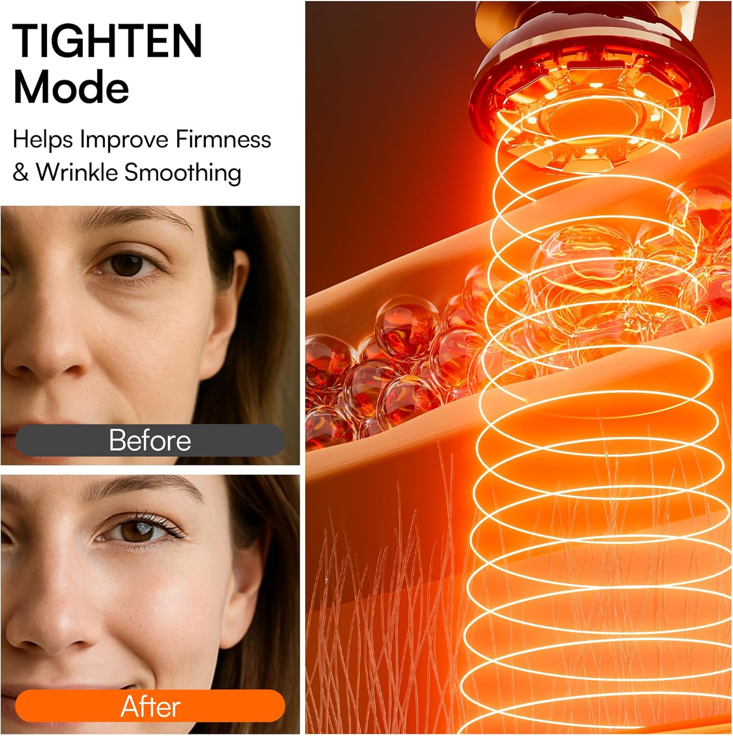 Thumbnail 5 de INIA Flare 3-in-1 Microcurrent Facial Device with Red Light Therapy
