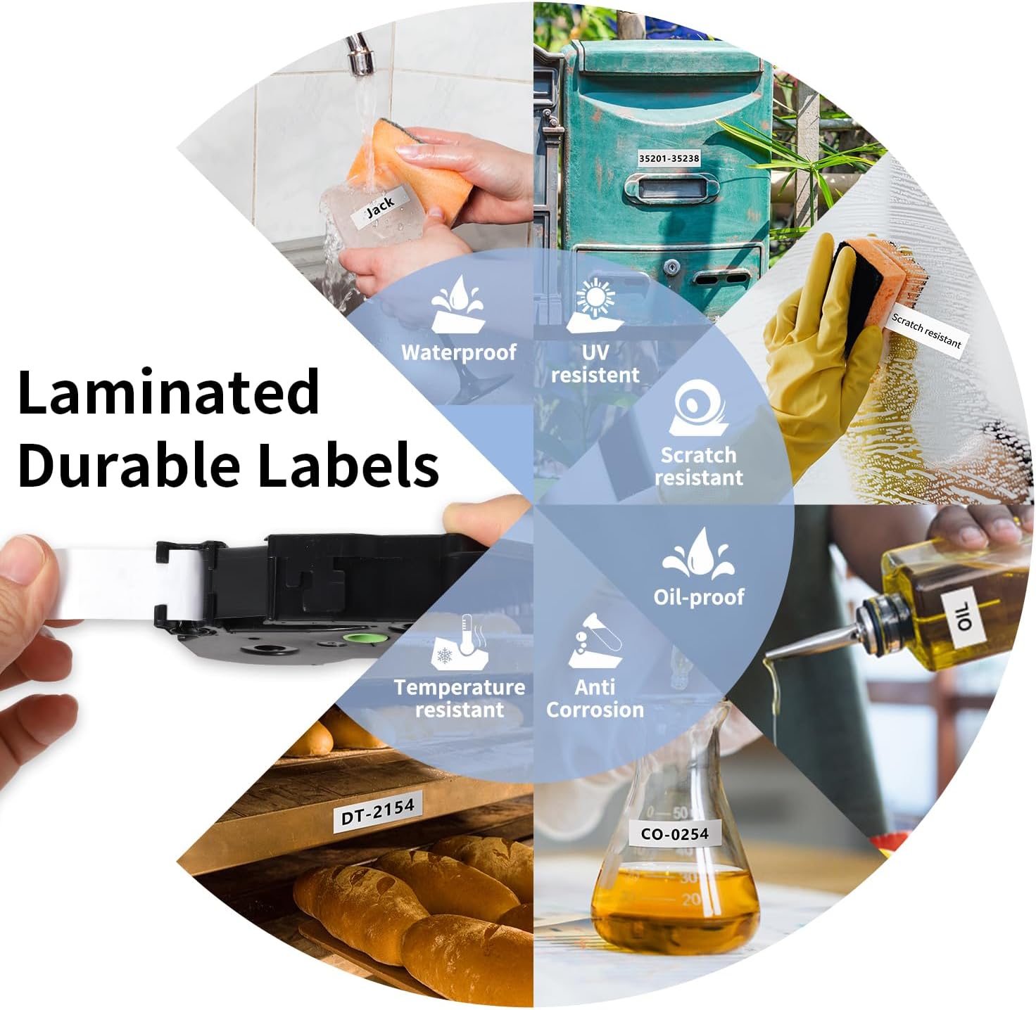 Thumbnail 3 de COLORWING Kompatibel TZe-241 18mm Schriftband 🏷️