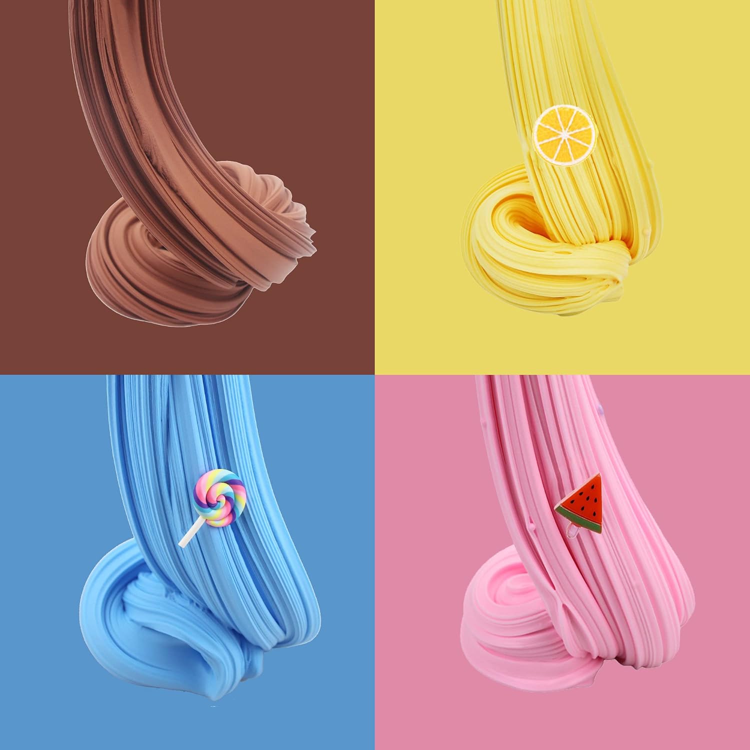 Thumbnail 4 de ZONEWAY 7 Pack Cake Butter Slime Kits 60 ML