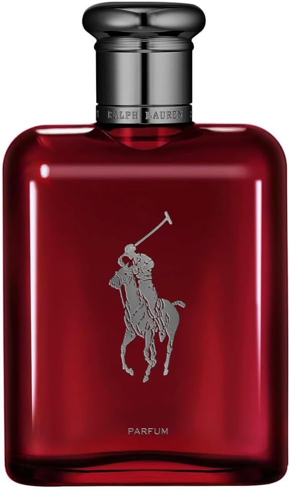 Detalle de Ralph Lauren Polo Red Parfum for Men – Intense Ambery Woody Fragrance