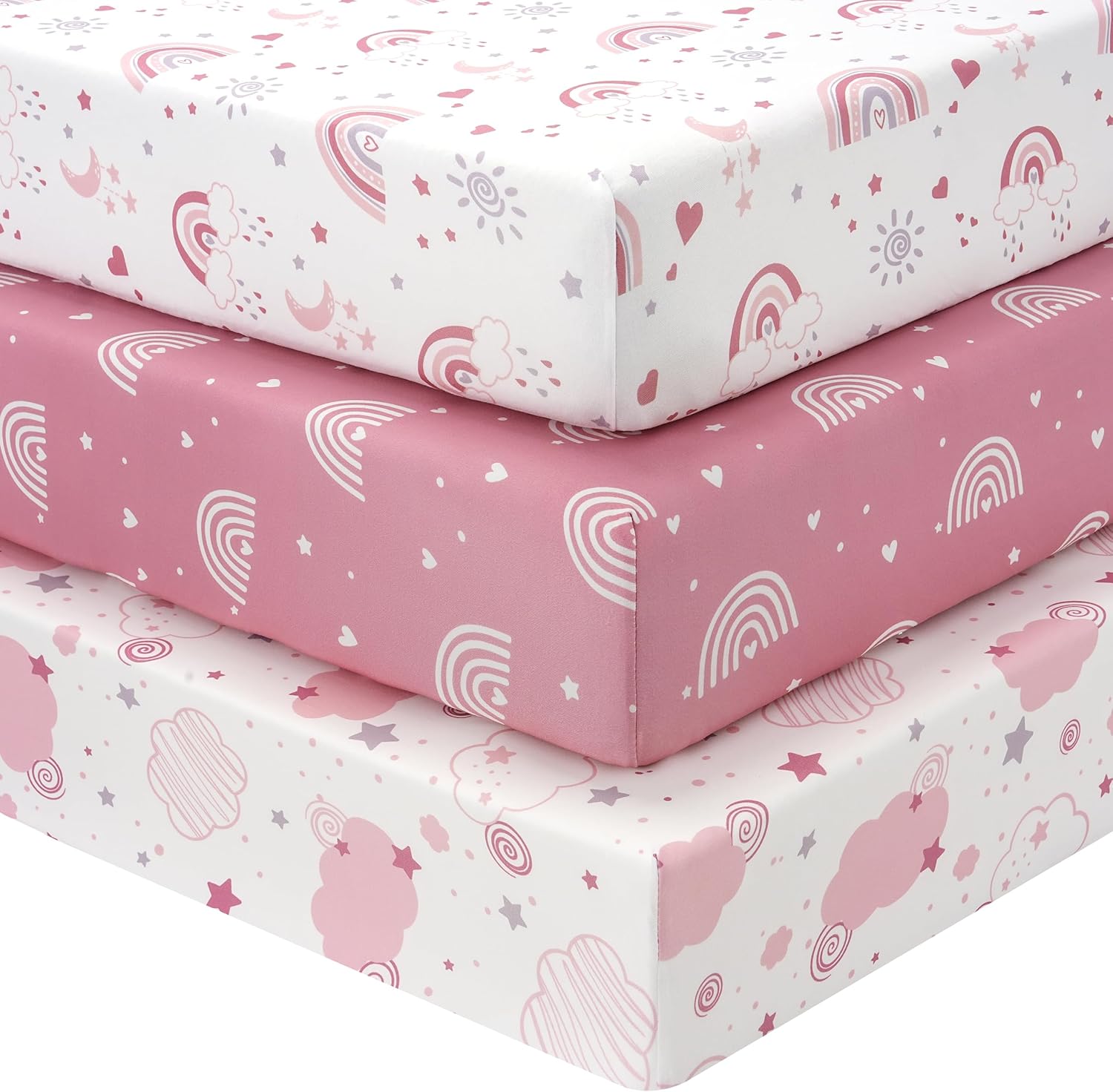 Detalle de FIEMOL Travel Cot Sheets 95x65cm