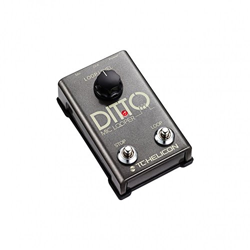Detalle 2 de TC Helicon DITTO MIC LOOPER Pedal looper para voces e instrumentos 🎛
