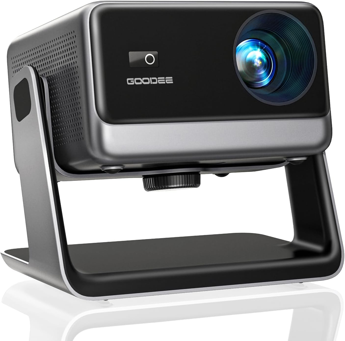 Detalle de GooDee AC321 4K Video Projector with WiFi, Bluetooth & Dolby Audio — Portable Home Theater