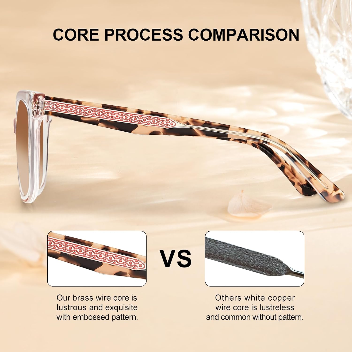 Thumbnail 3 de CARFIA CA5398 Cat Eye Polarised Sunglasses