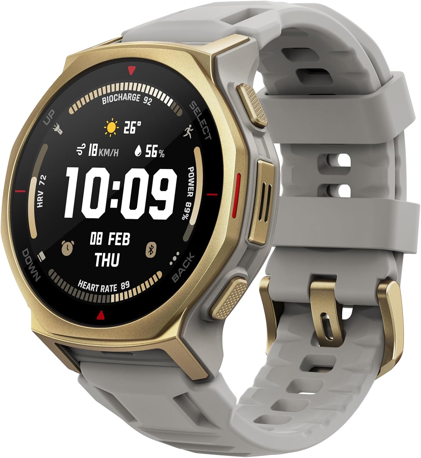 Thumbnail 6 de Amazfit T-Rex 3 Pro Outdoor Smart Watch 48mm: Titanium Bezel, Sapphire Glass, Dual-Band GPS