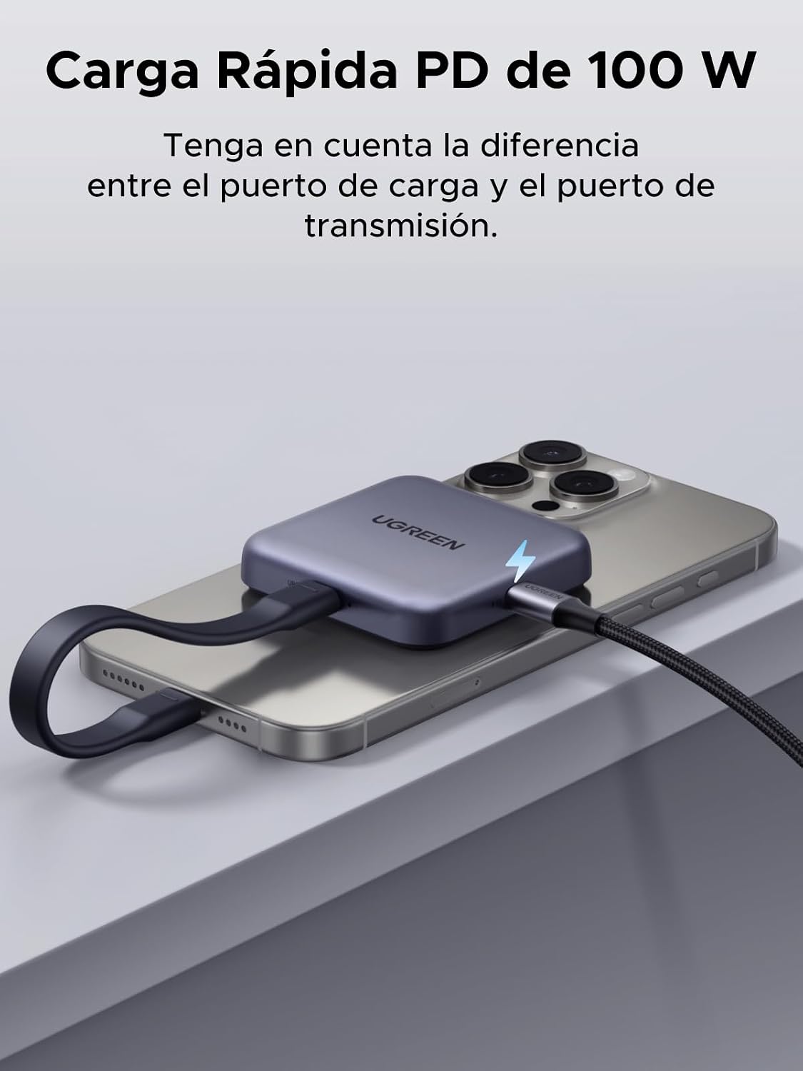 Thumbnail 5 de UGREEN Lector Magnético SD/TF 4.0 UHS II USB-C 100W 💾