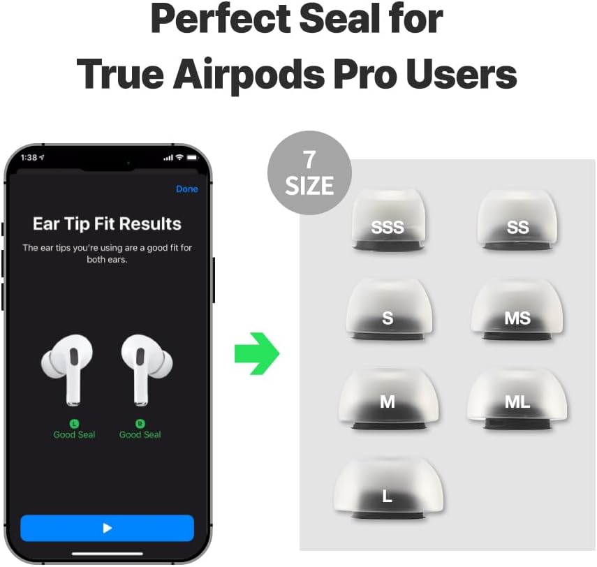 Detalle 2 de AZLA MAX for AirPods Pro Ear Tips S