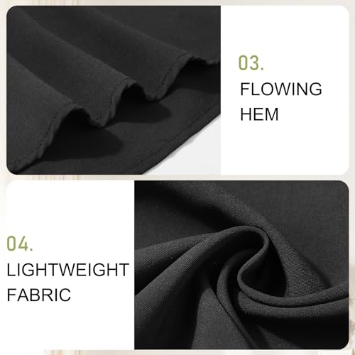 Detalle 2 de Adigaber Freizeit Damen Shorts Weites Bein mit Taschen und Kordelzug