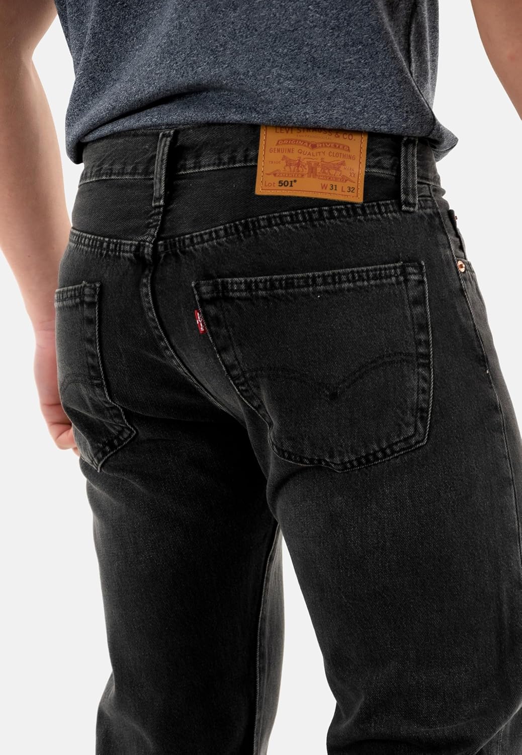 Thumbnail 2 de Levi’s 501 Original Fit Uomo Crash Courses, jeans dritti in denim non elasticizzato