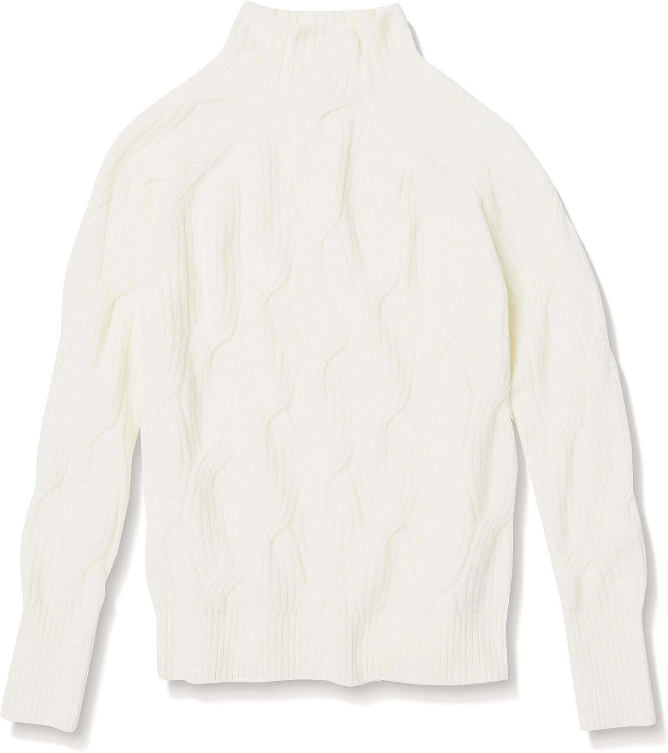 Thumbnail 4 de Amazon Essentials Women’s Soft Touch Cable Knit Funnel Neck Chunky Jumper