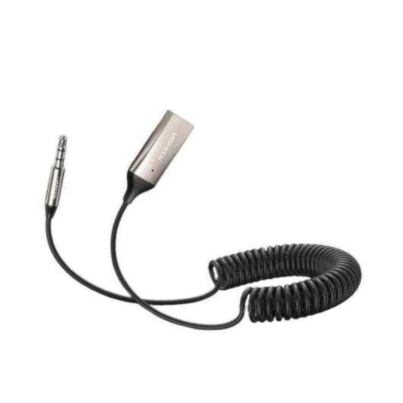 Detalle de Adaptador Ugreen 70601 Bluetooth 5.3 USB y Jack 3.5 mm – Negro Metálico