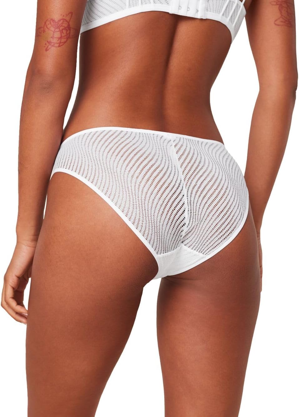 Thumbnail 3 de Triumph Harmony Spotlight Tai01 : Culotte en dentelle féminine avec soutien Powernet