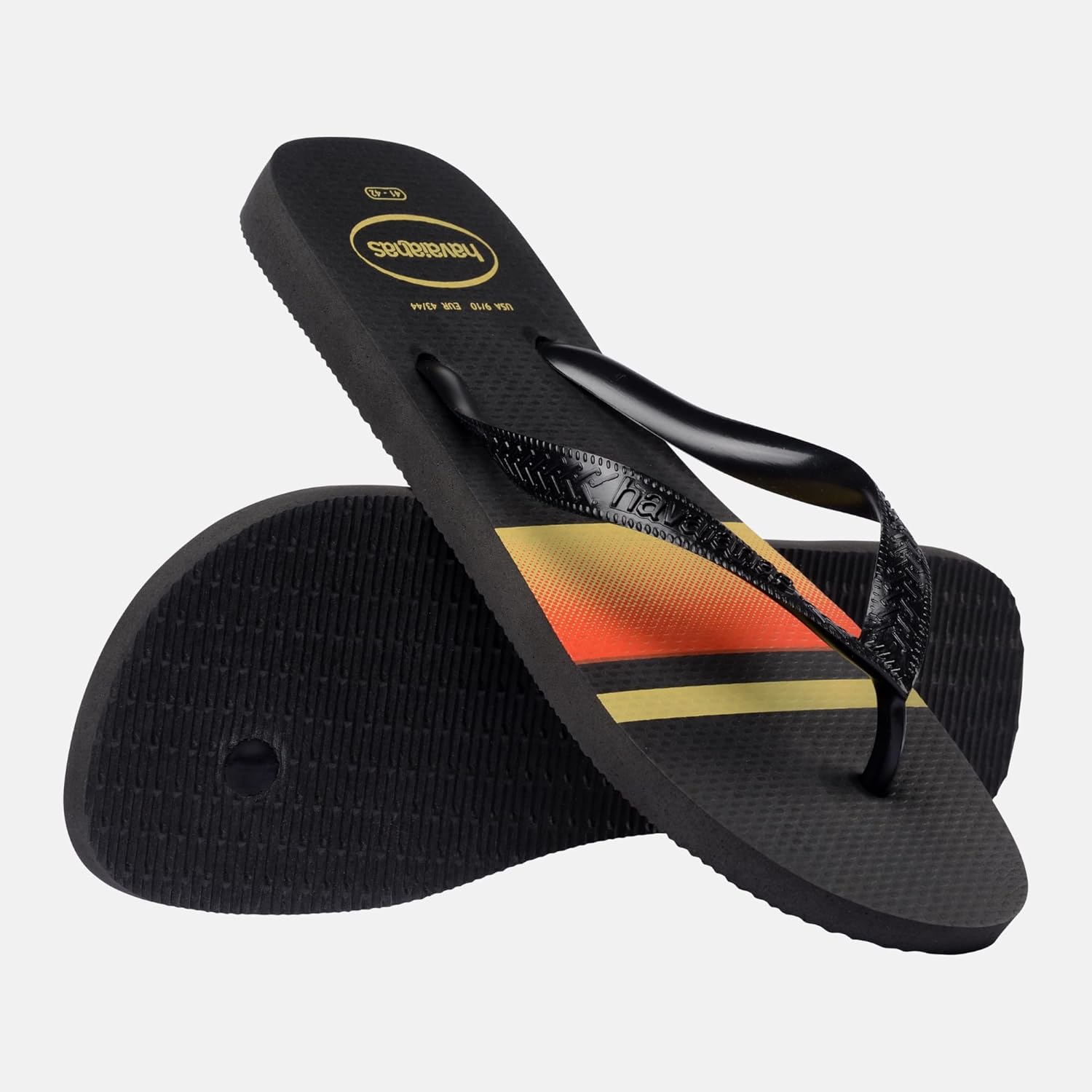 Detalle de Havaianas Top Basic Homme Tongs – l’icône simple et confortable