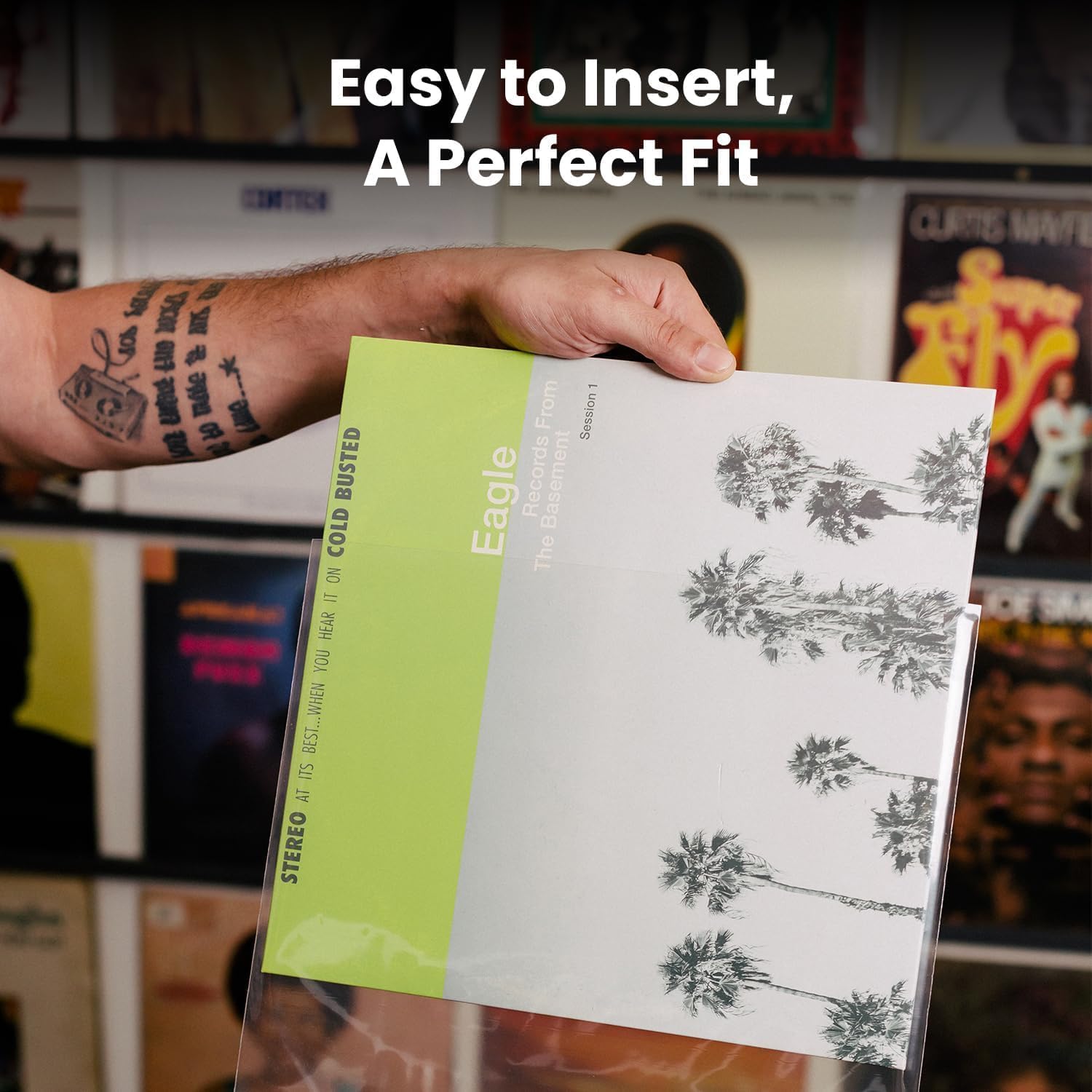 Thumbnail 3 de KMKOII 12 Zoll Schallplatten Hüllen 32,5×32,5 cm 📀