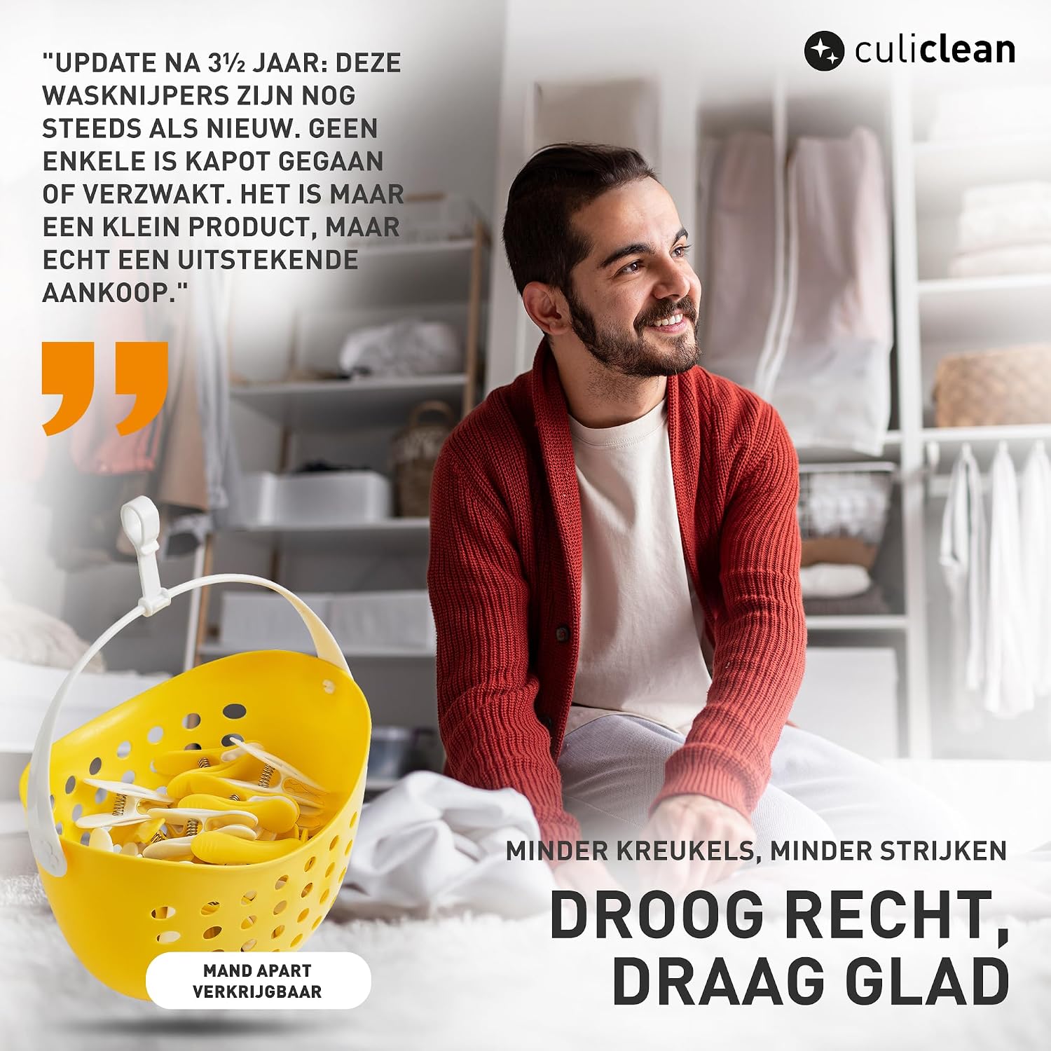 Detalle 2 de culiclean ISCHOCCWK02MC3040 Soft Clip-wasknijpers voor fijne was, 40 stuks